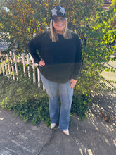 Load image into Gallery viewer, Black Mineral Washed Top