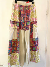 Load image into Gallery viewer, Boho Crochet Floral Pants