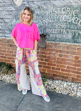 Load image into Gallery viewer, Boho Crochet Floral Pants