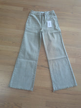 Load image into Gallery viewer, Lt. Olive Frayed Hem