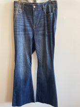 Load image into Gallery viewer, Dark Denim Flares