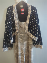 Load image into Gallery viewer, Black Open Front Sweater