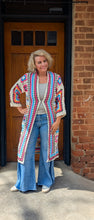 Load image into Gallery viewer, Long Crochet Sweater