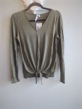Load image into Gallery viewer, Olive Mineral Wash Top