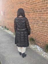 Load image into Gallery viewer, Black Lace and Stud