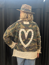 Load image into Gallery viewer, Camo Heart Jacket