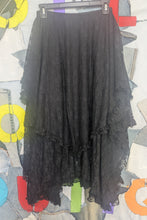 Load image into Gallery viewer, Black Lace Skirt