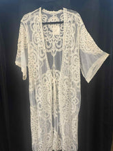 Load image into Gallery viewer, Ivory Lace Duster