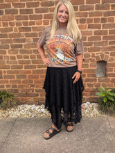 Load image into Gallery viewer, Black Lace Skirt