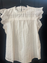 Load image into Gallery viewer, White Eyelet Top
