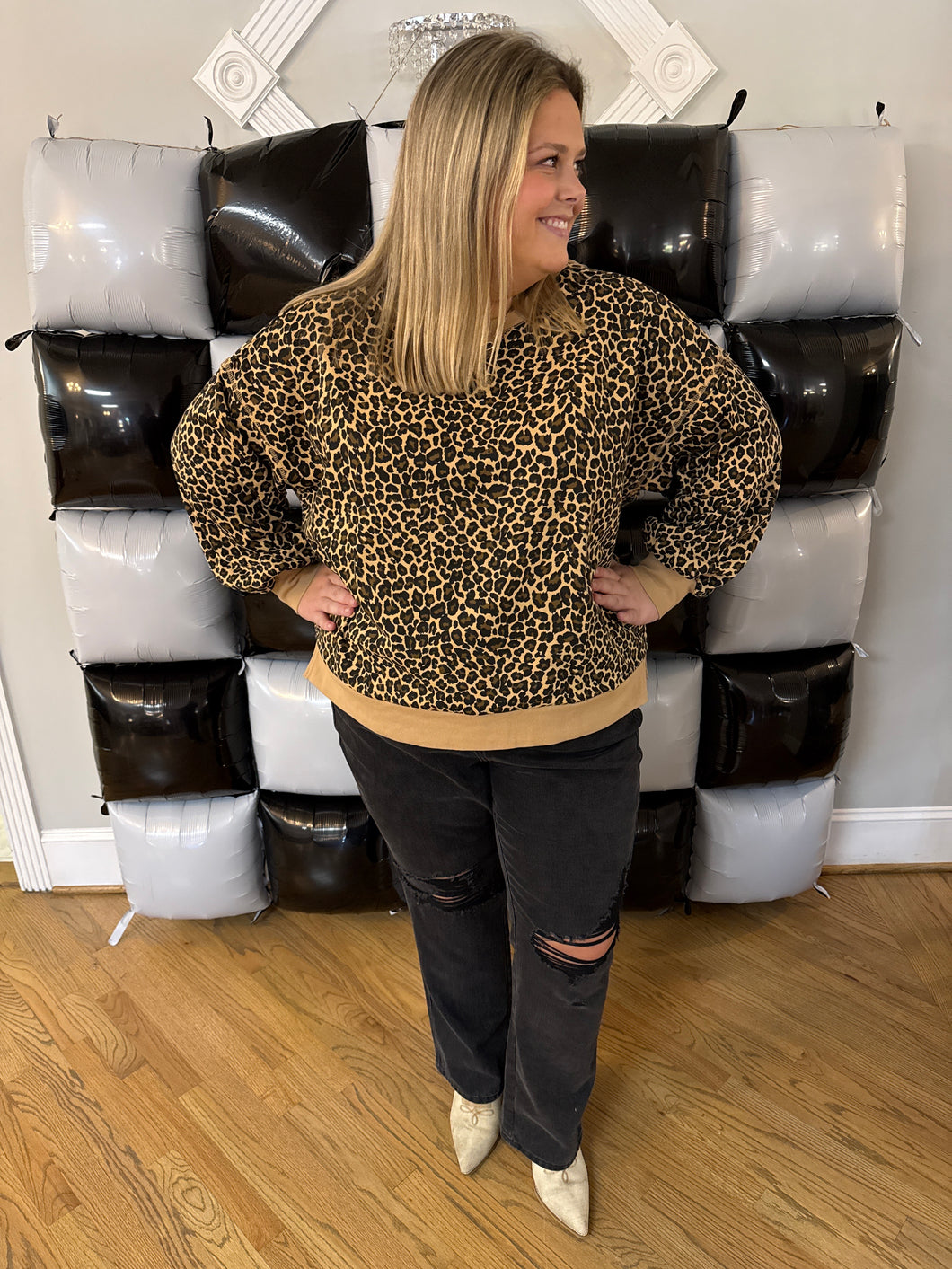 Leopard Casual Top