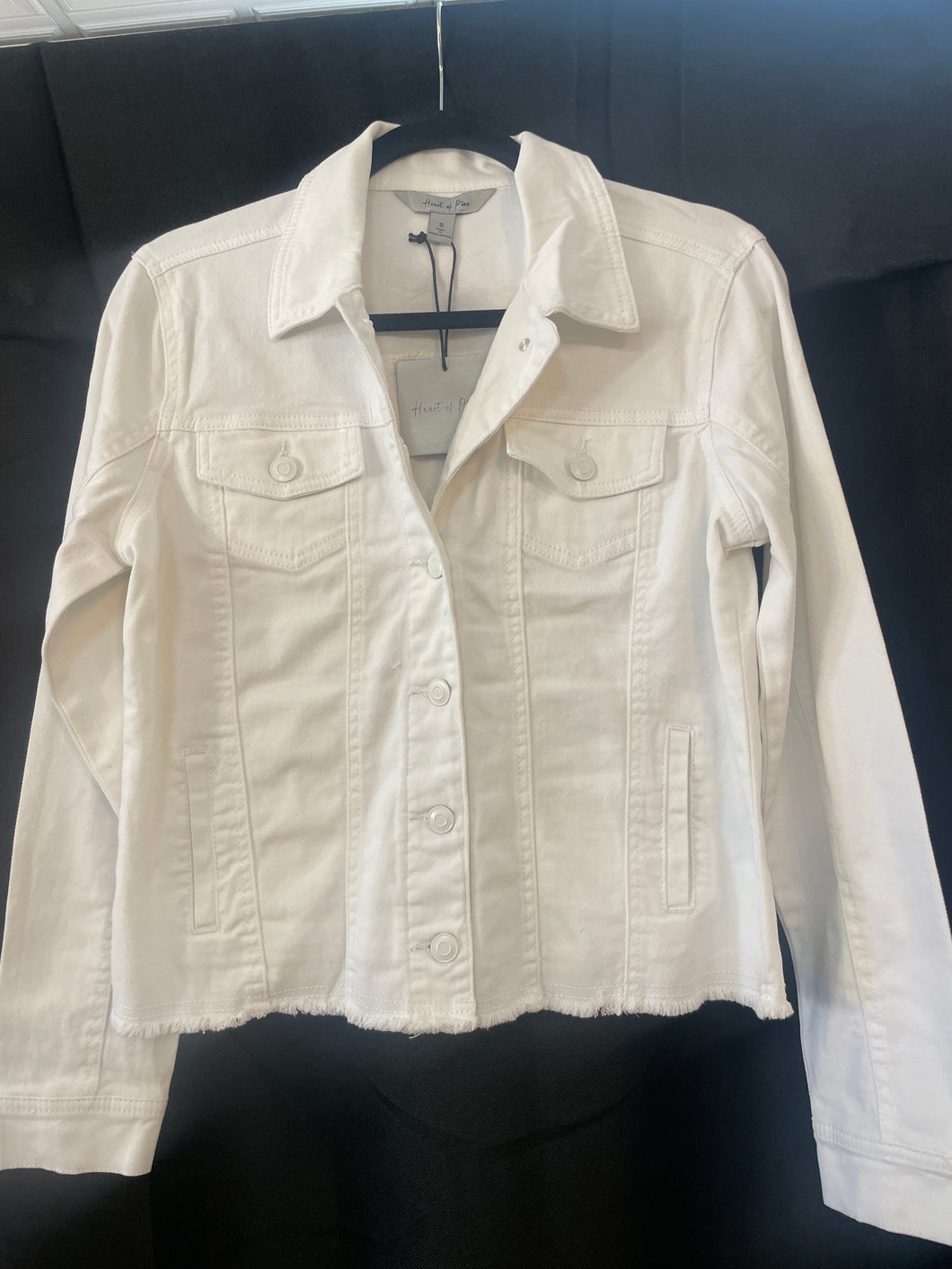White Denim Jacket