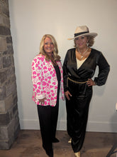 Load image into Gallery viewer, Black Satin Jumpsuit
