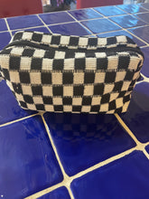 Load image into Gallery viewer, Checkered Makeup Bag
