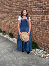 Load image into Gallery viewer, Navy Overall Dress
