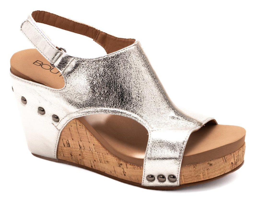 Silver Tiffanee Wedge