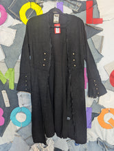 Load image into Gallery viewer, Black Knit Long Jacket
