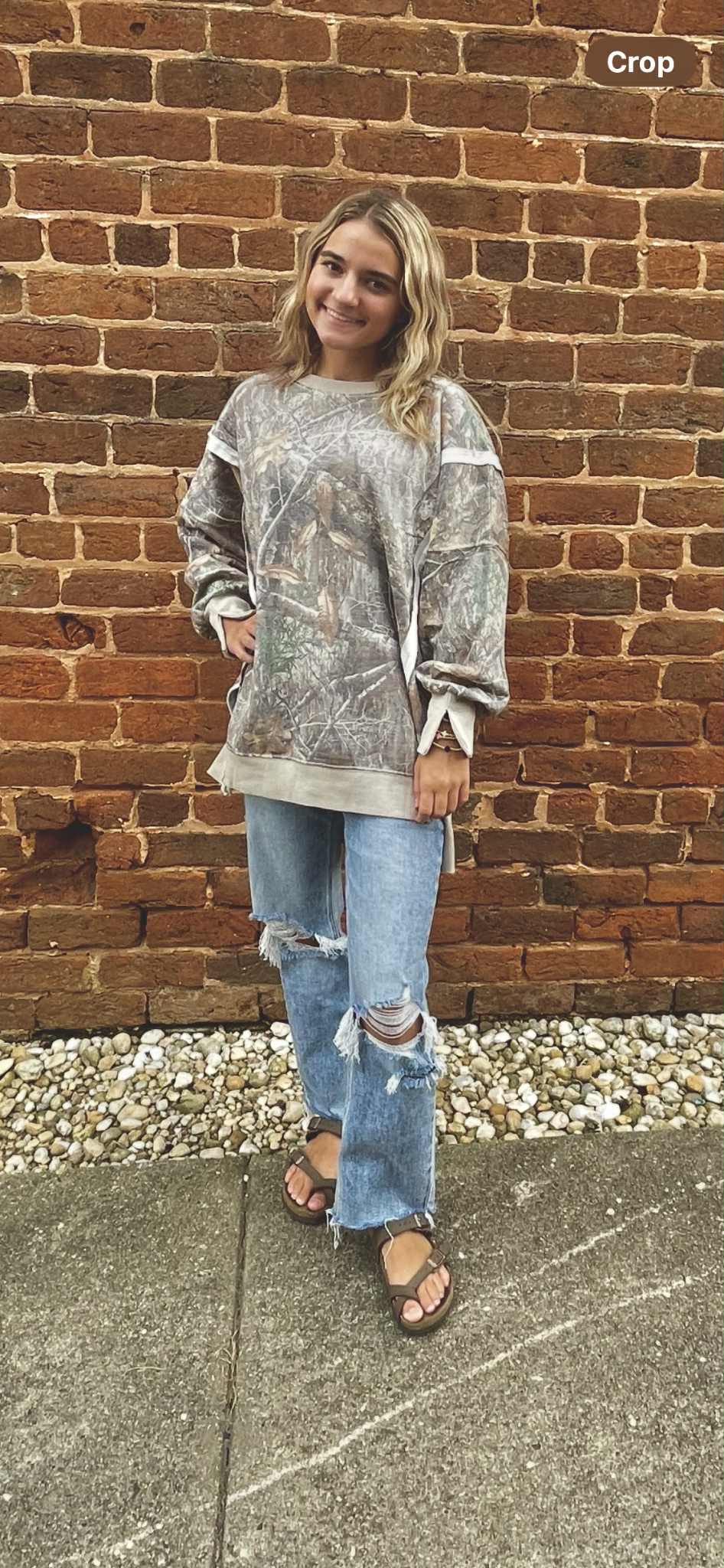 Camo Classic Crew Pullover