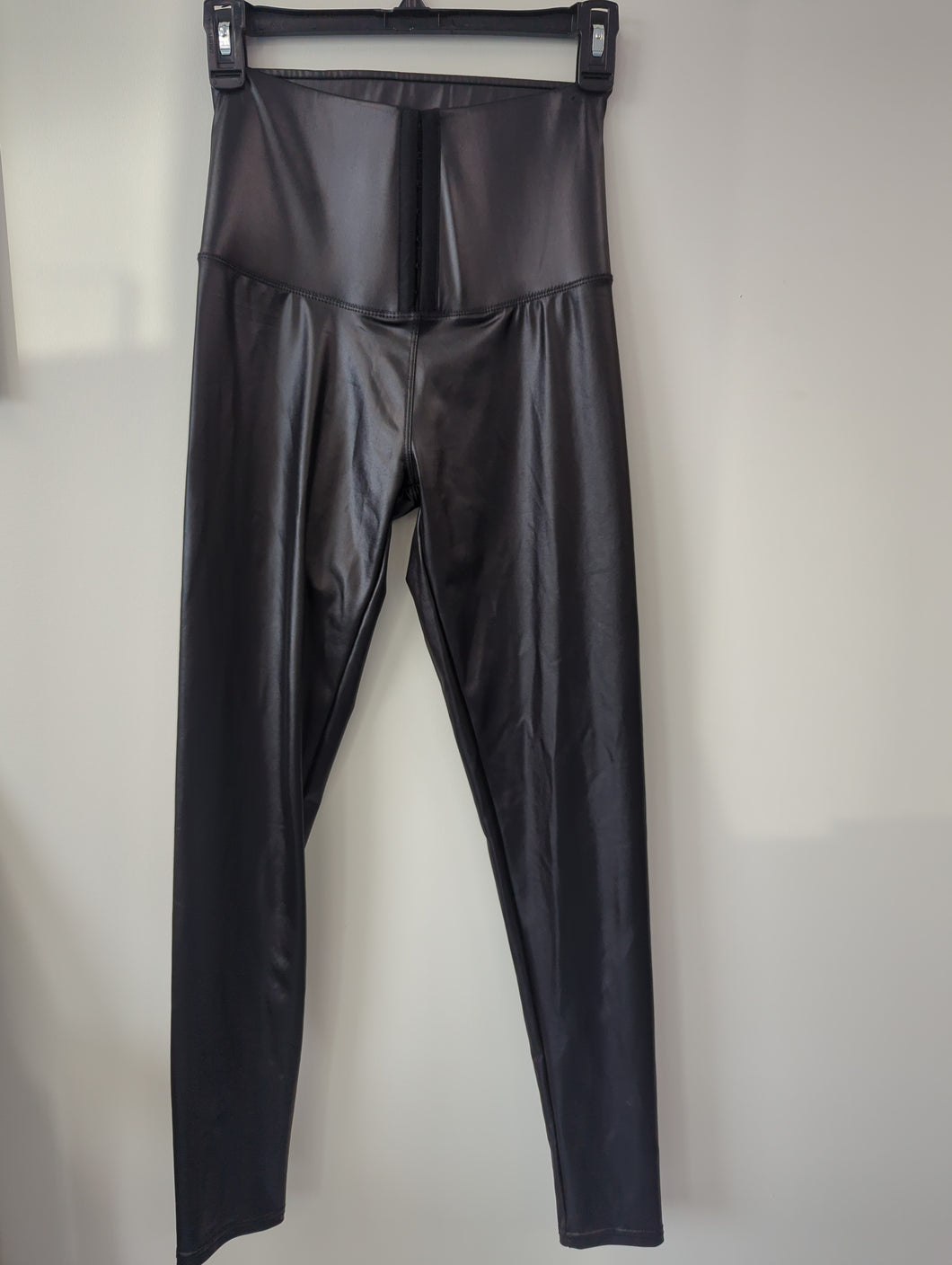 Tummy Control Leather Legging