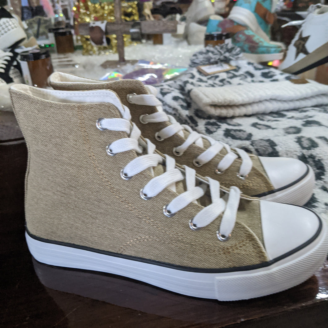 Taupe Sneaker